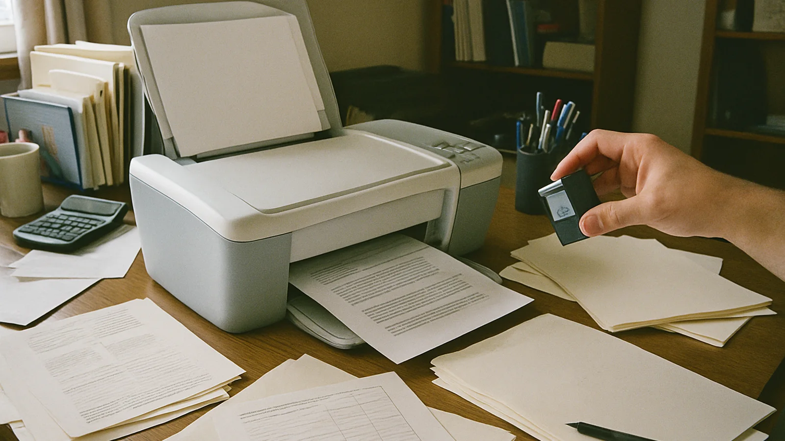 Running Costs, Paper Habits, and Refill Planning for Shared Printers