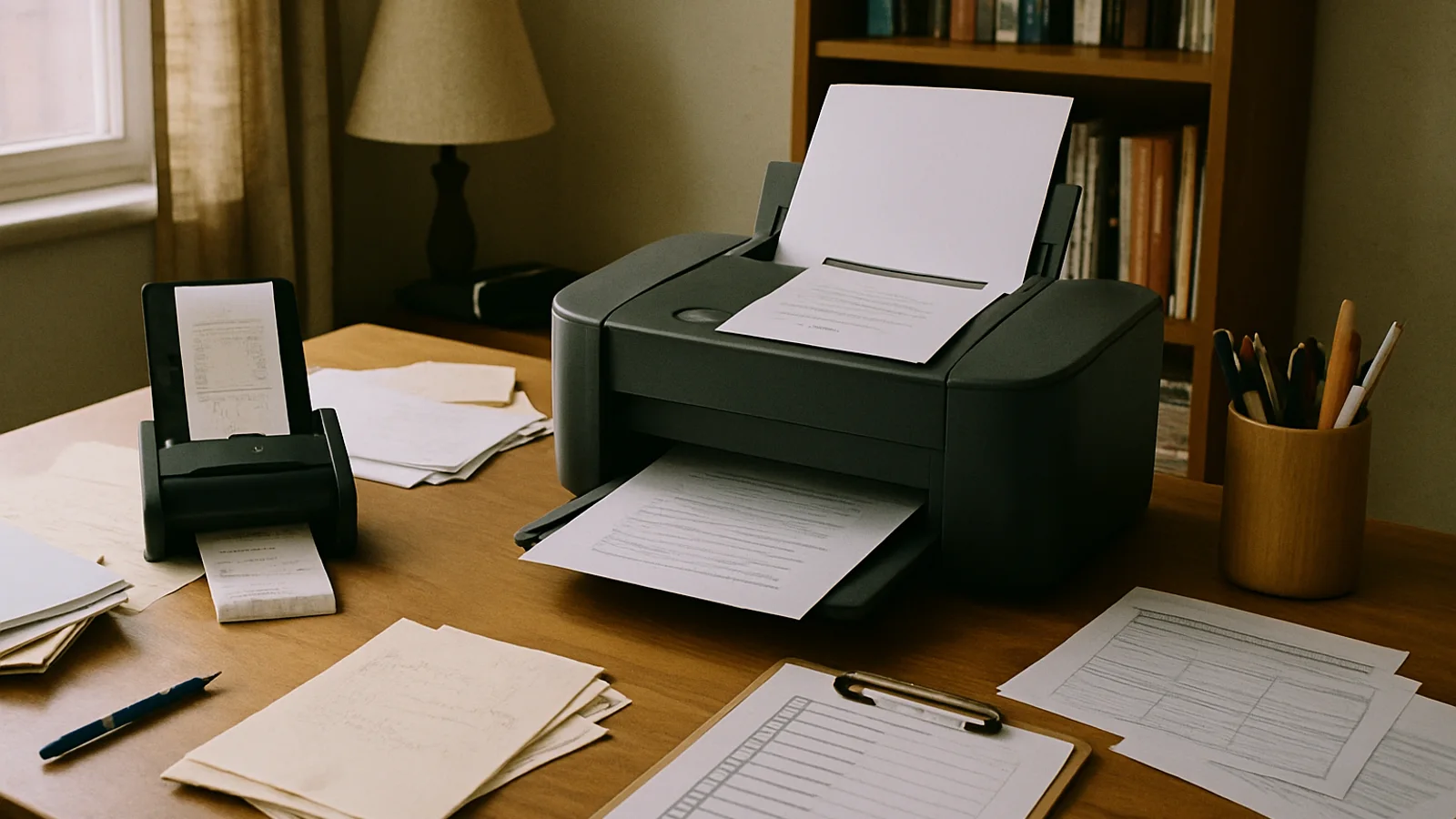 Scanner and ADF Checklist for Receipts, Contracts, and School Forms